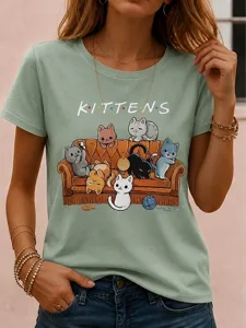 damen-t-shirt-druck-grafik-katze-h-11619544-himmelblau-2