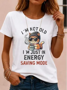 damen-t-shirt-druck-grafik-katze-h-11619544-wei-3