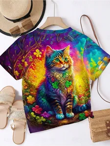 damen-t-shirt-druck-grafik-katze-l-19872506-default-2