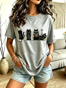 damen-t-shirt-druck-grafik-katze-v-17711494-grau-4