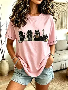 damen-t-shirt-druck-grafik-katze-v-17711494-rosa-5