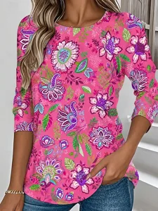 damen-t-shirt-druck-grafik-paisley-12431601-rosa-3