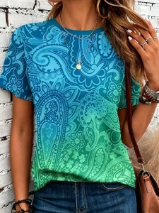 damen-t-shirt-druck-grafik-paisley-15147305-konigsblau-3