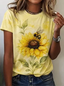 damen-t-shirt-druck-grafik-schmett-14479489-gelb-2