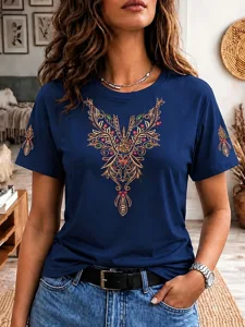 damen-t-shirt-druck-grafik-stammes-11094919-blau-1