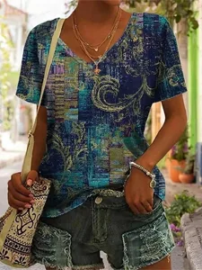 damen-t-shirt-druck-grafik-stammes-17204474-blau-1