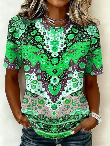 damen-t-shirt-druck-grafik-stammes-18236850-grun-4