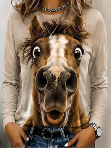 damen-t-shirt-druck-grafik-tiermot-10001221-kastanienbraun-15