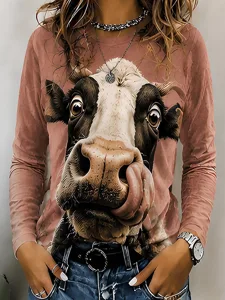 damen-t-shirt-druck-grafik-tiermot-10001221-lotuswurzel-rosa-3