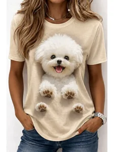 damen-t-shirt-druck-grafik-tiermot-10267751-leicht-braun-3