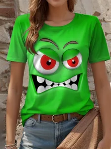 damen-t-shirt-druck-grafik-tiermot-11665340-grun-4