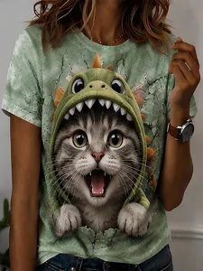 damen-t-shirt-druck-grafik-tiermot-12393718-grun-2