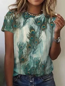 damen-t-shirt-druck-grafik-tiermot-14868101-dunkelgrun-1