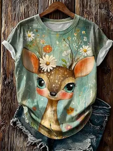 damen-t-shirt-druck-grafik-tiermot-17387919-grun-2