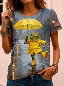 damen-t-shirt-druck-grafik-tiermot-17569508-gelb-1