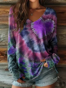 damen-t-shirt-druck-herz-batik-vin-14243284-purpur-7