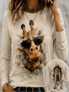 damen-t-shirt-druck-katze-giraffe-15850503-beige-3