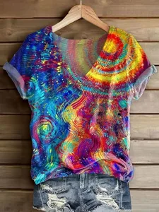 damen-t-shirt-druck-ombre-blumen-g-15291266-blau-4