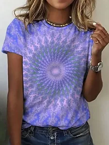 damen-t-shirt-druck-ombre-grafik-a-16044935-blau-2