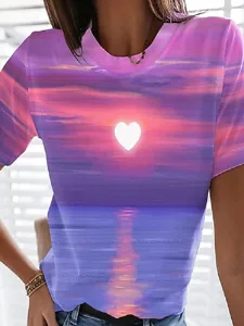 damen-t-shirt-druck-ombre-grafik-bohemie-purpur-5