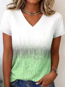 damen-t-shirt-druck-ombre-grafik-g-11260398-grun-2