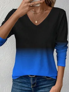 damen-t-shirt-druck-ombre-grafik-v-16867922-blau-4