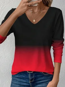 damen-t-shirt-druck-ombre-grafik-v-16867922-rote-1