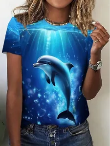 damen-t-shirt-druck-ozean-stilvoll-15436052-blau-2