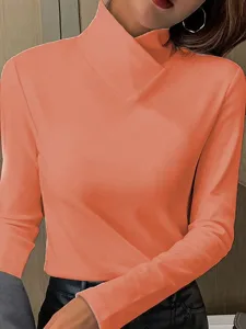 damen-t-shirt-einfach-elegant-vint-11778150-orange-5