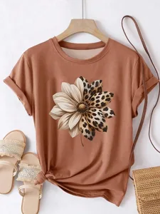 damen-t-shirt-farbblock-druck-blum-18528481-leicht-braun-1
