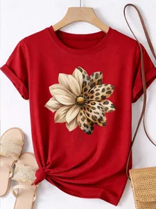 damen-t-shirt-farbblock-druck-blum-18528481-rote-5