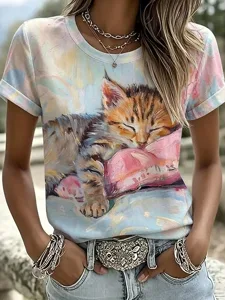 damen-t-shirt-farbblock-druck-graf-12138663-rosa-11