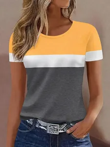 damen-t-shirt-farbblock-druck-graf-15981028-gelb-6