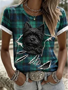 damen-t-shirt-farbblock-druck-graf-16733945-grun-3