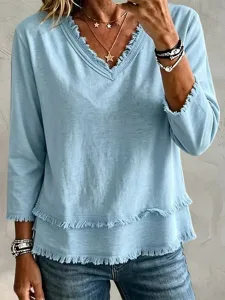 damen-t-shirt-fransen-taglich-lang-13038543-blau-2