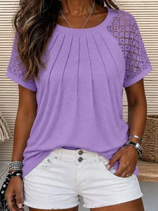 damen-t-shirt-gerafft-spitze-einfa-18065940-purpur-3
