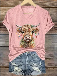 damen-t-shirt-grafisch-tier-kuh-vi-11237509-rosa-2
