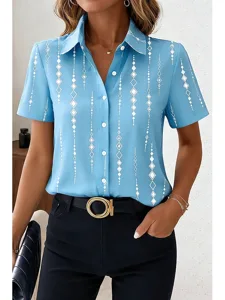 damen-t-shirt-kurzarm-grafik-geome-11286101-blau-1