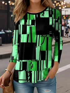 damen-t-shirt-langarm-grafik-geome-12324304-grun-4