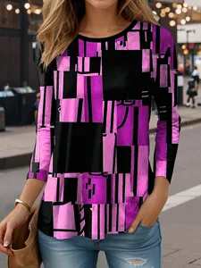 damen-t-shirt-langarm-grafik-geome-12324304-purpur-2