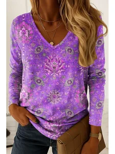 damen-t-shirt-langarm-v-ausschnitt-12923051-purpur-3