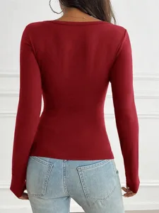 damen-t-shirt-langes-baumwolltop-t-10665292-default-9