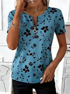 damen-t-shirt-reiverschluss-blumen-18461449-blau-1