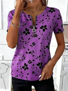 damen-t-shirt-reiverschluss-blumen-18461449-purpur-2