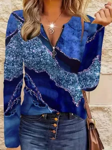 damen-t-shirt-reiverschluss-druck-19038669-blau-1
