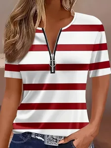damen-t-shirt-reiverschluss-vierte-16078894-rote-5