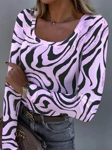 damen-t-shirt-ripp-grafik-quadrat-19363161-purpur-3