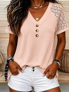 damen-t-shirt-spitze-einfarbig-vin-10780274-rosa-4