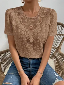 damen-t-shirt-spitze-patchwork-ein-17333282-beige-5