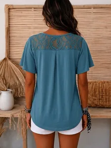 damen-t-shirt-spitzentops-einfarbi-12419736-default-3